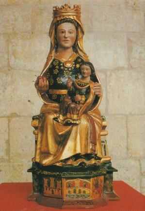 POSTAL PV11086: Virgen de Cirezuelos o del cerezo, Covarrubias