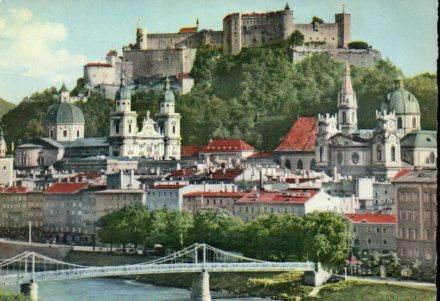 POSTAL PV11078: Salzburg, die Mozartstadt