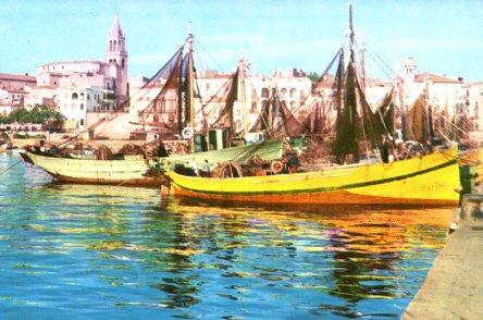POSTAL PV11058: Palamos vista parcial desde el Puerto
