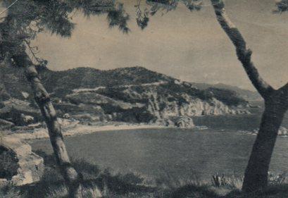 POSTAL PV10936: Paisaje de Tossa de Mar