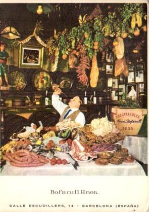 POSTAL PV10930: Restaurante Los Caracoles, Barcelona