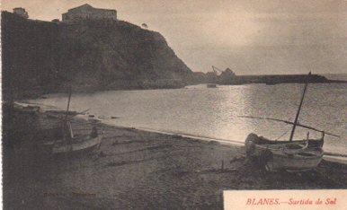 POSTAL PV10983: Blanes, surtida de Sol