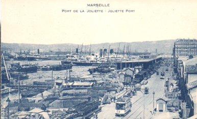 POSTAL PV10988: Marseille, Port de la Joliette
