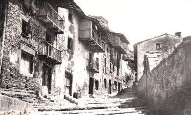 POSTAL PV10981: Calle del Fossar en Rupit