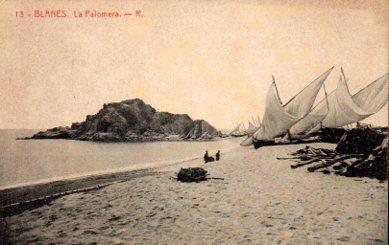 POSTAL PV10967: Blanes, La Palomera
