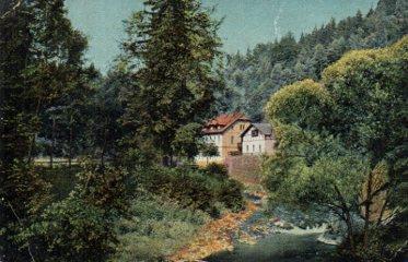 POSTAL PV10739: Paisaje con un arroyo