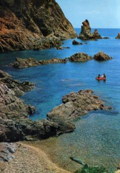 POSTAL PV10505: Playa Els Canyers, Costa Brava