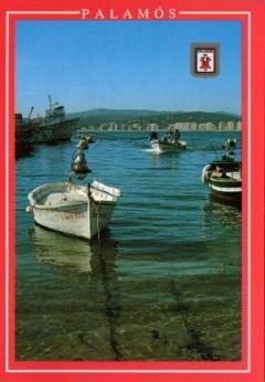 POSTAL PV10516: Barca de pesca en Palamos