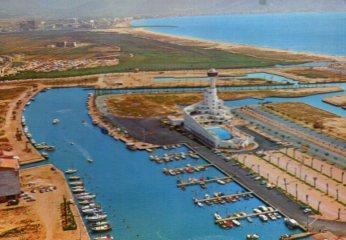 POSTAL PV10501: Club Nautico Ampuriabrava vista aerea