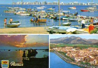 POSTAL PV10500: Rosas varios aspectos, Costa Brava