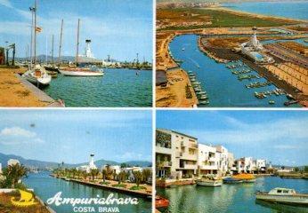 POSTAL PV10499: Ampuriabrava diversos aspectos