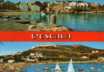 POSTAL PV10480: L'Escala, Costa Brava