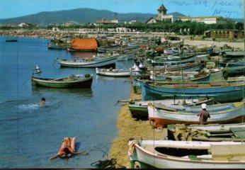 POSTAL PV10519: Palamos vista parcial de la playa