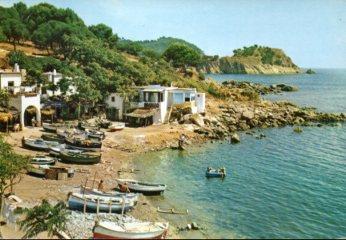 POSTAL PV10520: Cala en Palamos, Costa Brava