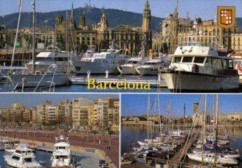 POSTAL PV10547: Vistas varias de Barcelona