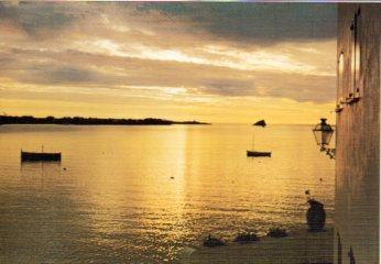 POSTAL PV10560: Atardecer en  Cadaques