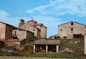 POSTAL PV10554: Vista general de San Cugat del Reco