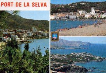 POSTAL PV10479: Vistas varias Port de la Selva, Cosya Brava