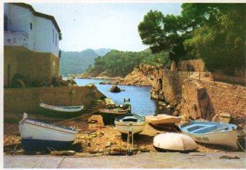 POSTAL PV10527: Barcas en la Costa Brava