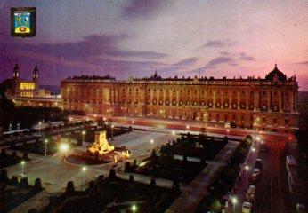 POSTAL PV10529: Plaza de Oriente y Palacio Real, Madrid