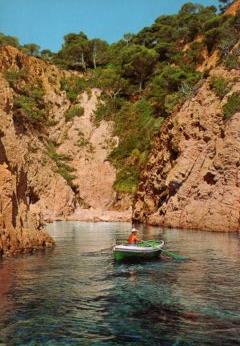 POSTAL PV10531: Cala Marquesa detalla, Costa Brava