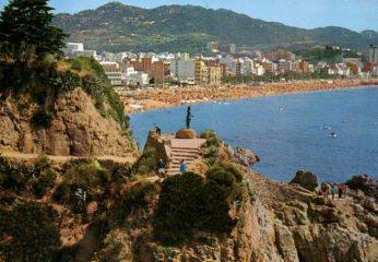 POSTAL PV10540: Lloret de Mar vista parcial