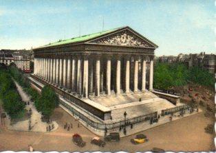 POSTAL PV10417: L'Eglise de la Madeleine, Paris