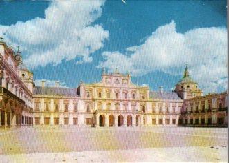 POSTAL PV10424: Fachada Plaza de Armas, Palacio Real de Aranjuez
