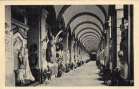 POSTAL PV10408: Cimitero di Staglieno Genova. Galleria inferiore