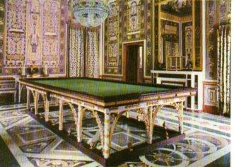 POSTAL PV10435: Salon de billar, Real Casita del Labrador en Aranjuez