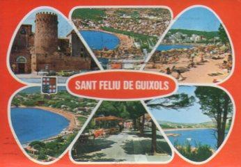POSTAL PV10463: San Feliu de Guixols vistas varias