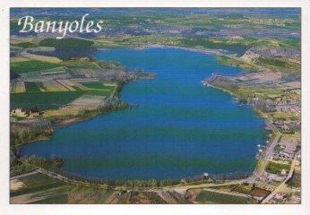 POSTAL PV10472: Vista estany de Banyoles