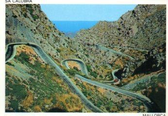 POSTAL PV10467: Carretera de Sa Calobra en Mallorca