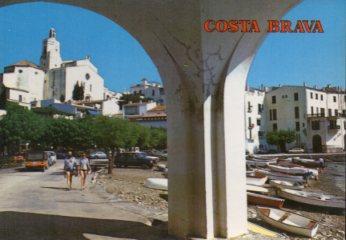 POSTAL PV10454: Cadaques, Costa Brava