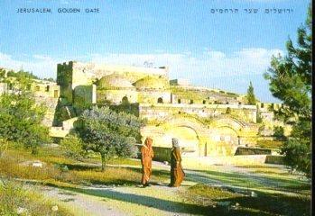 POSTAL PV10655: Jerusalem, Golden Gate