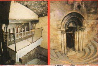 POSTAL PV10668: Bethlehem, The grotto of the Nativity
