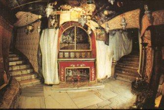 POSTAL PV10670: Bethlehem, the grotto of the Nativity