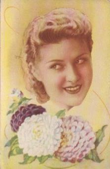 POSTAL PV10719: Publicidad Oroplata, cara de mujer