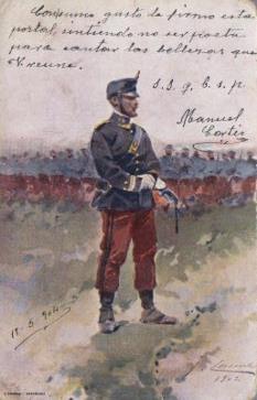 POSTAL PV10728: Militar
