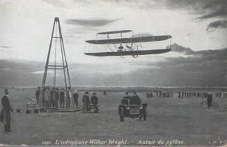 POSTAL PV10718: Aeroplane Wilbur Wright, 