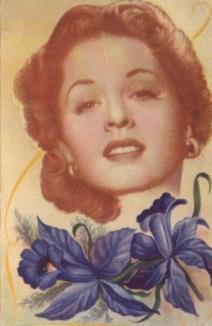 POSTAL PV10707: Publicidad Oroplata, cara de mujer