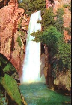 POSTAL PV10651: Cascada Cola de Caballo en Monasterio de Piedra