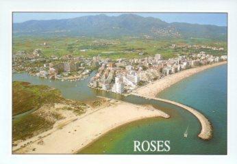 POSTAL PV10589: Santa Margarida vista aerea, Rosa Costa Brava
