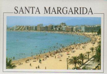 POSTAL PV10591: Santa Margarida platja, Roses