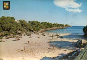 POSTAL PV10595: Playa de Cala Gran, Mallorca
