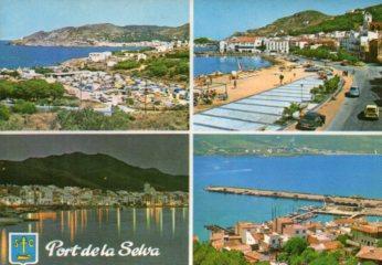 POSTAL PV10597: Port de la Selva varios aspectos