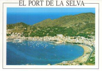 POSTAL PV10600: Port de la Selva vista general