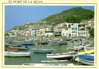 POSTAL PV10598: Port de la Selva detalle