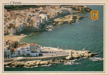 POSTAL PV10607: Vista aerea L'Escala