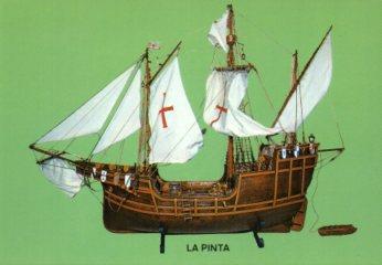 POSTAL PV10585: La Pinta maqueta Carabela